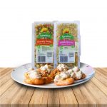 alfalfa sprouts and crunchy combo with prawn